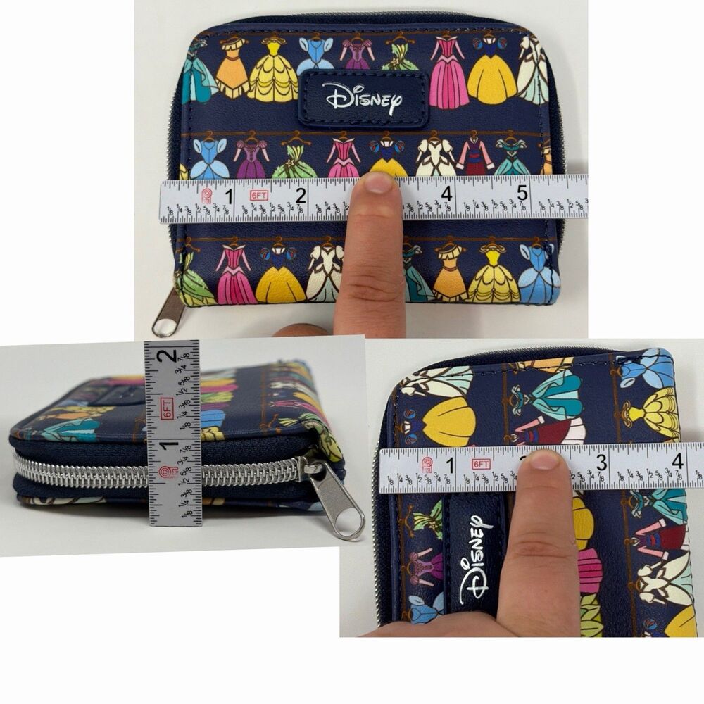 Loungefly Disney Princess Dress Wardrobe Backpack Wallet STORE MODEL - Picture 8 of 13